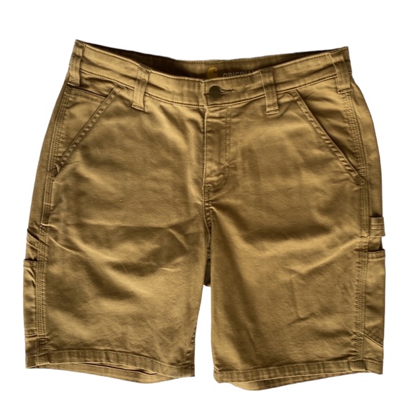 NWOT Carhartt Mens cargo brown shorts. Size 4. Excellent condition. - Picture 10 of 10